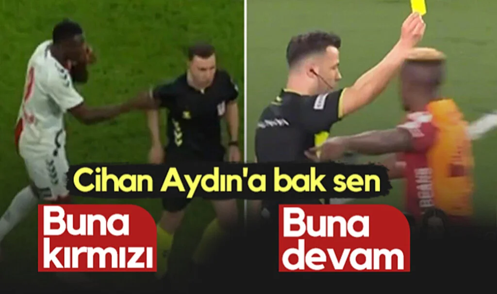 Cihan Aydın'a Bak Sen! Samsunsporlu Marius Atıldı, Galatasaraylı Osimhen Uyarıldı