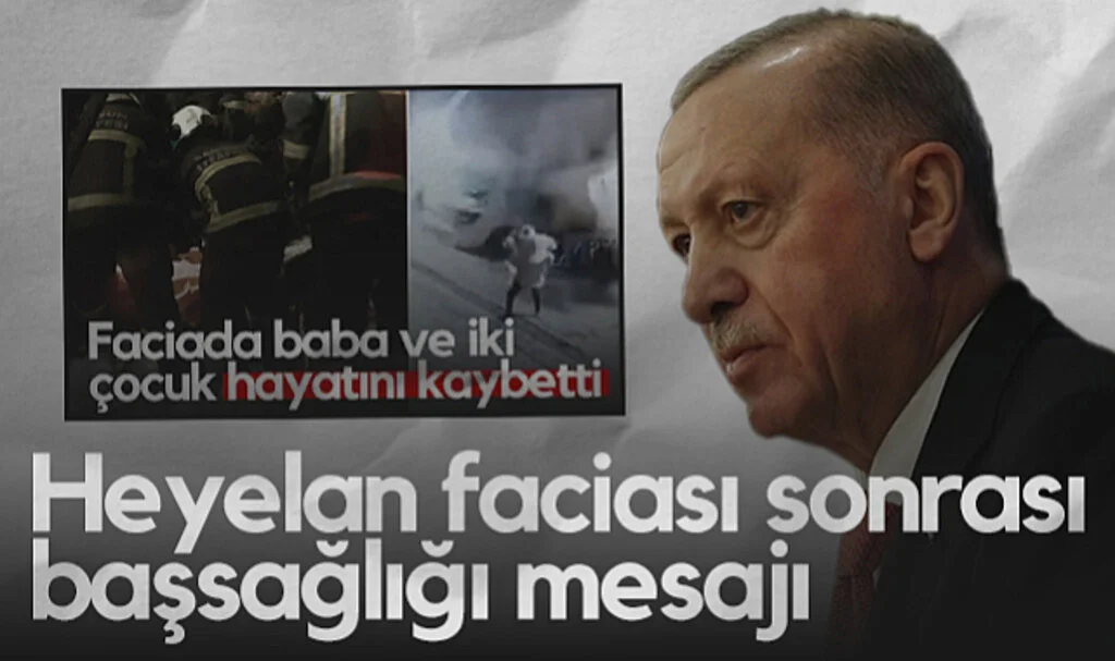 Cumhurbaşkanı Erdoğan'dan Samsun’daki Heyelan Faciası Sonrası Başsağlığı Mesajı