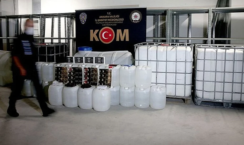 Cumhuriyet Tarihinin En Büyük İçki Operasyonu