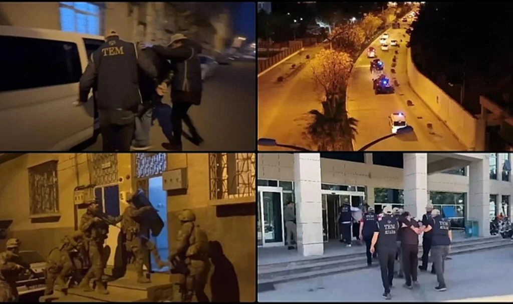 DEAŞ Operasyonlarında 105 Şüpheli Gözaltına Alındı
