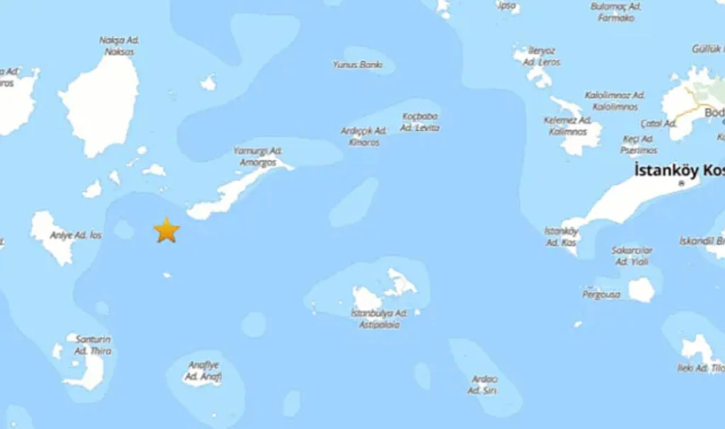 Ege'de Korkutan Deprem! Santorini Uyanıyor Mu?