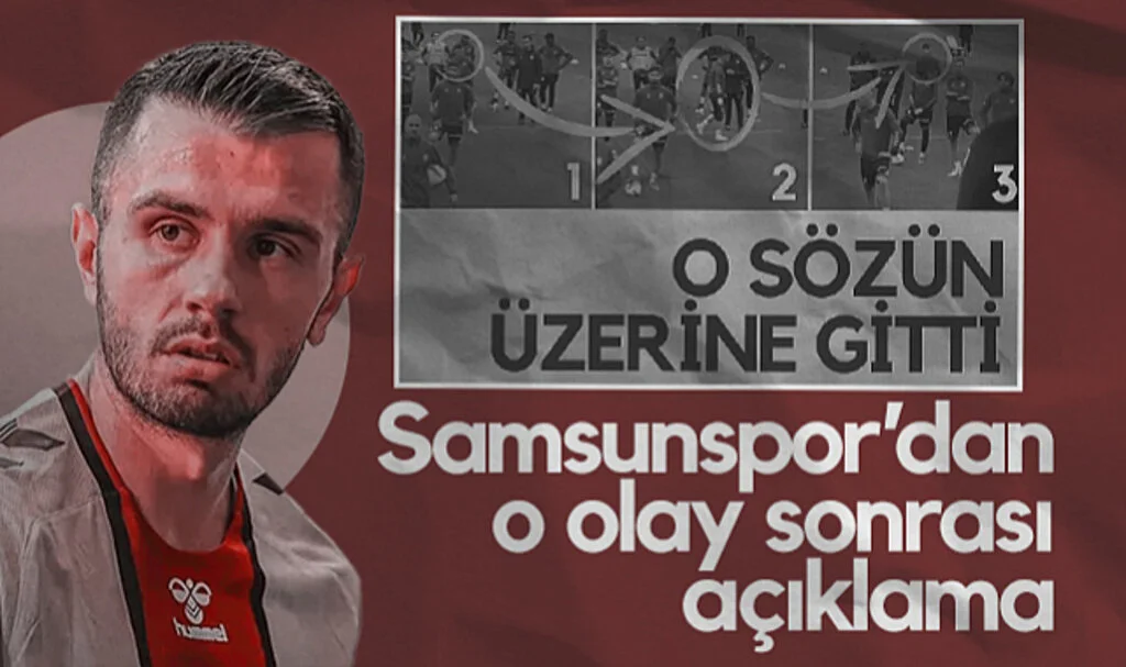 Emre Kılınç O Sözler Sonrası Sahadan Uzaklaşmıştı! Samsunspor'dan Açıklama Geldi...