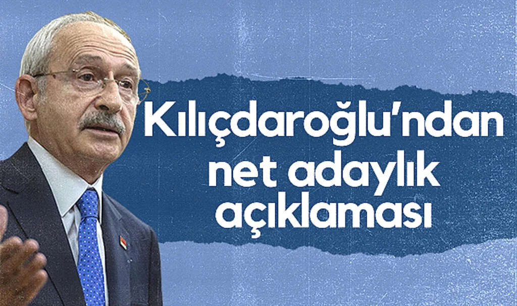 Eski CHP Lideri Kemal Kılıçdaroğlu'ndan Adaylık Açıklaması