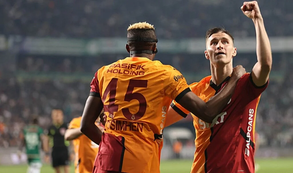 Galatasaray’dan Konyaspor’a Gol Yağmuru: 5-1