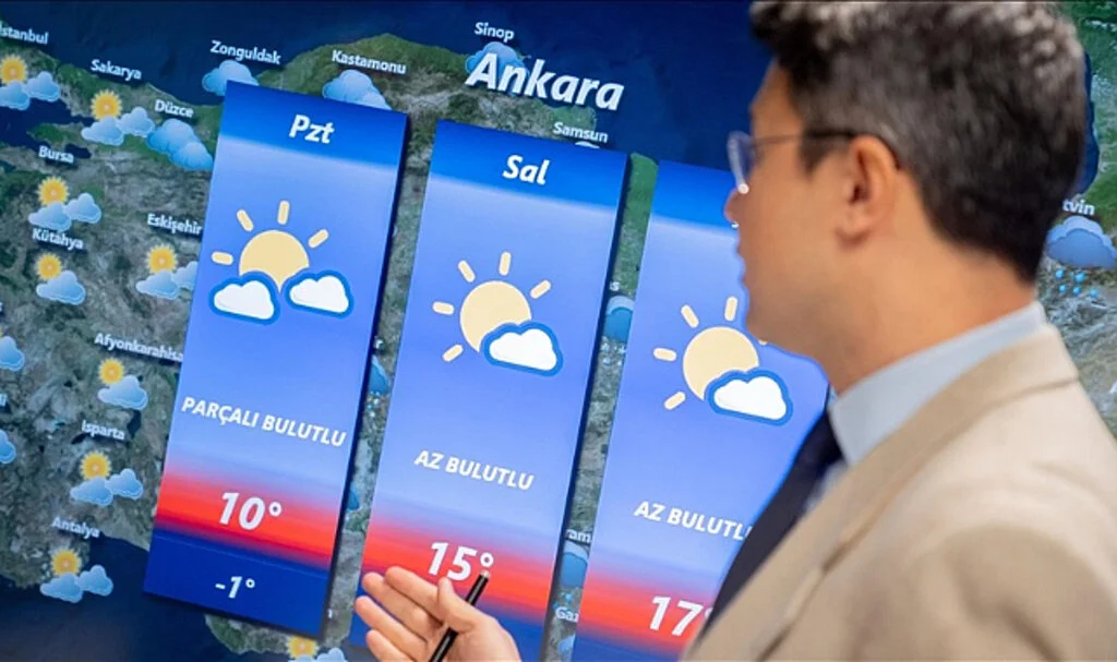 Hafta Ortasında Hava Normallerin Üzerine Çıkacak