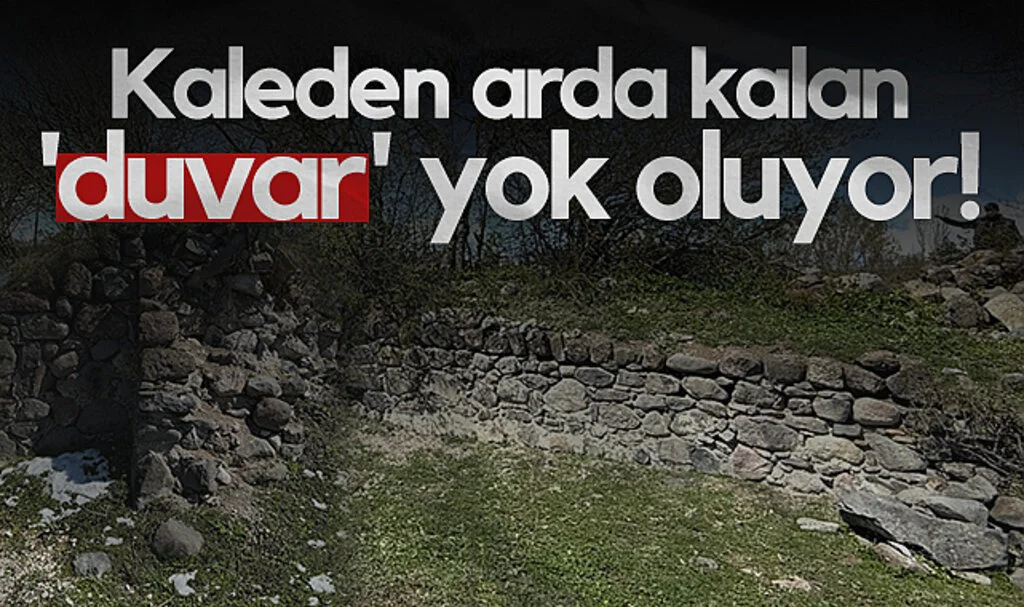 Havza’da Cenevizliler Dönemine Ait Kale Duvarları Yok Oluyor