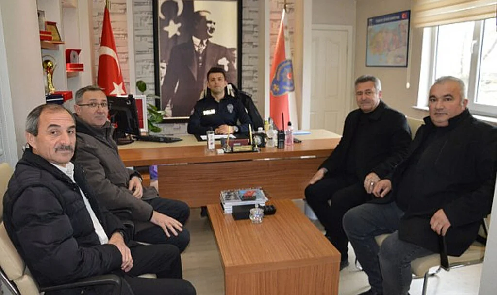 Havza Esnaf Odalarından Emniyete Anlamlı Ziyaret