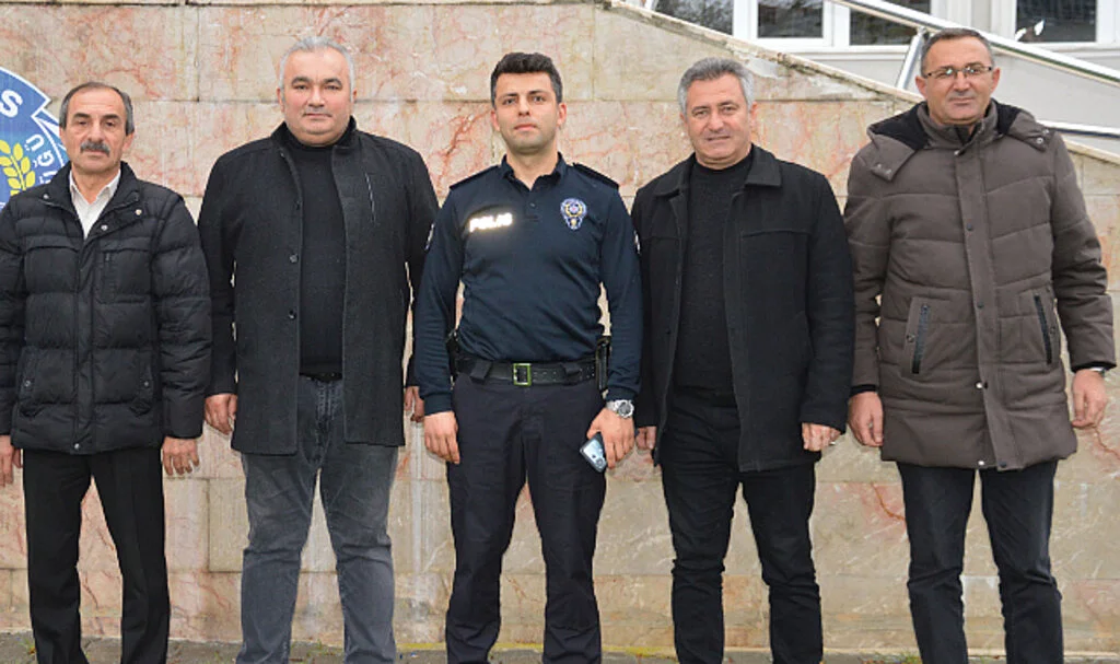 Havza Esnaf Odalarından Polise 180. Yıl Ziyareti