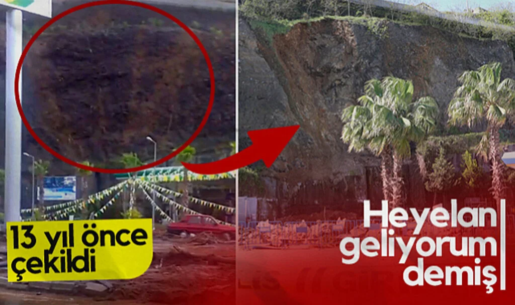 Heyelan Geliyorum Demiş! Samsun'da 13 Yıl Önceki Fotoğraf Dikkat Çekti...