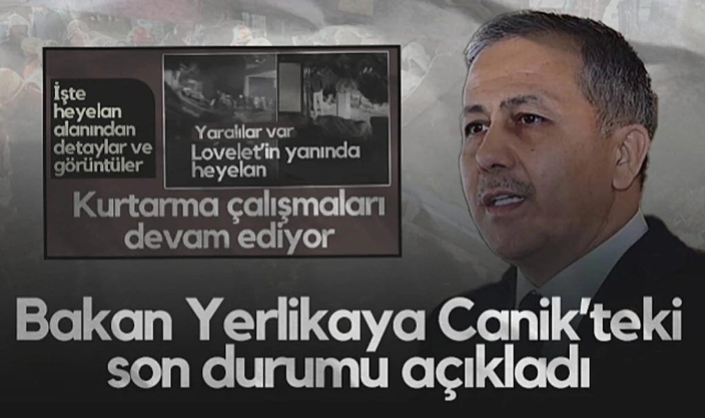 İçişleri Bakanı Yerlikaya Samsun'daki Heyelan Faciasında Son Durumu Açıkladı