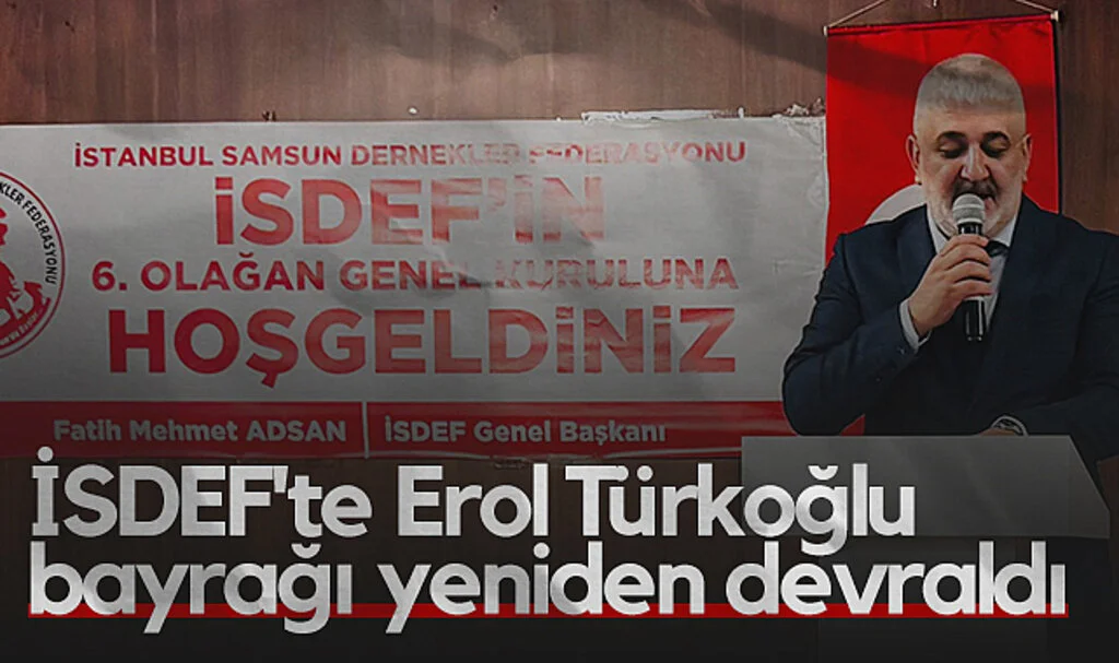 İSDEF'te Erol Türkoğlu Bayrağı Yeniden Devraldı