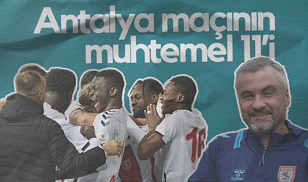 İşte Samsunspor’un Antalyaspor Maçı Muhtemel 11’i 