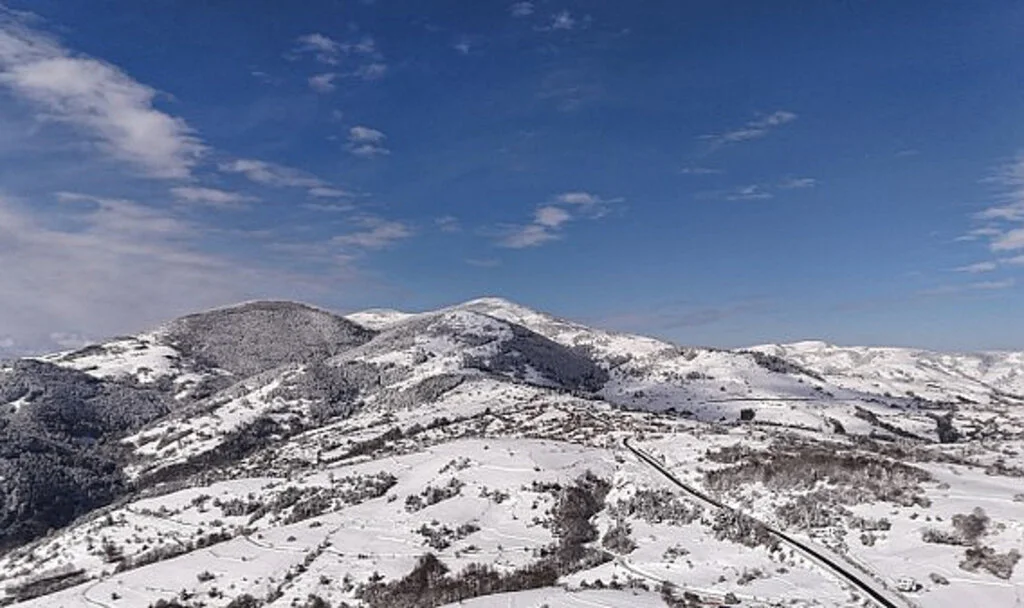 Kızlan Yaylası Karla Kaplandı, Manzara Nefes Kesti