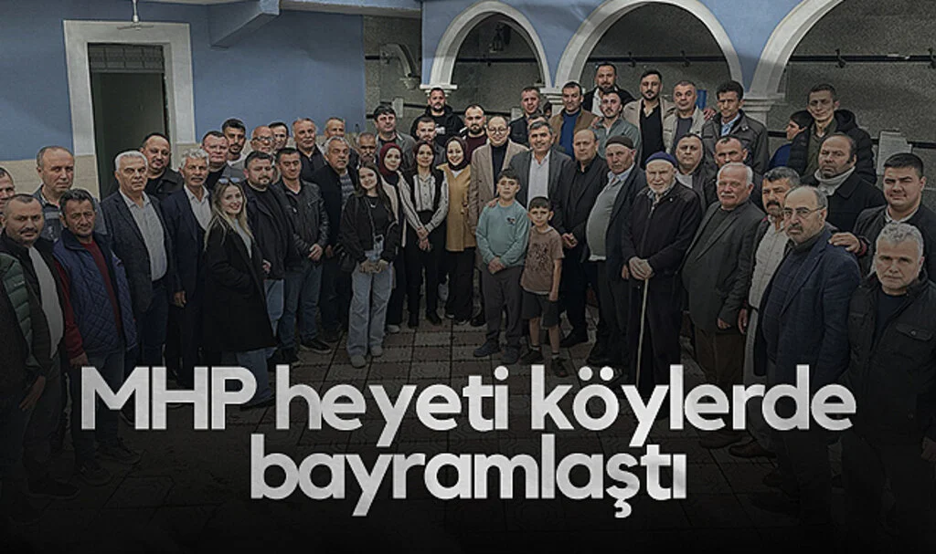 MHP Samsun Heyeti Köylerde Bayramlaştı