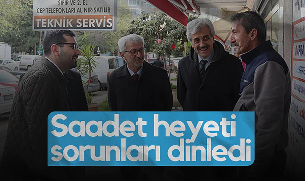 Saadet Partisi Samsun'da Sorunları Dinledi