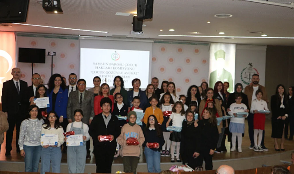 Samsun Adliyesi’nde Anlamlı Resim Yarışması