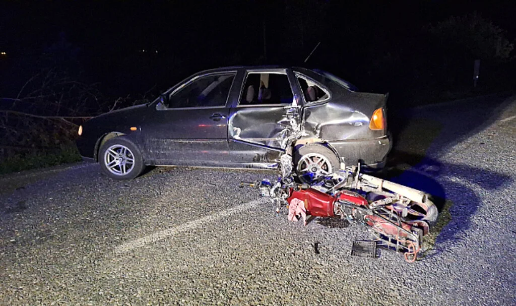 Samsun Bafra’da Otomobil ile Motosiklet Çarpıştı: 1 Ağır Yaralı