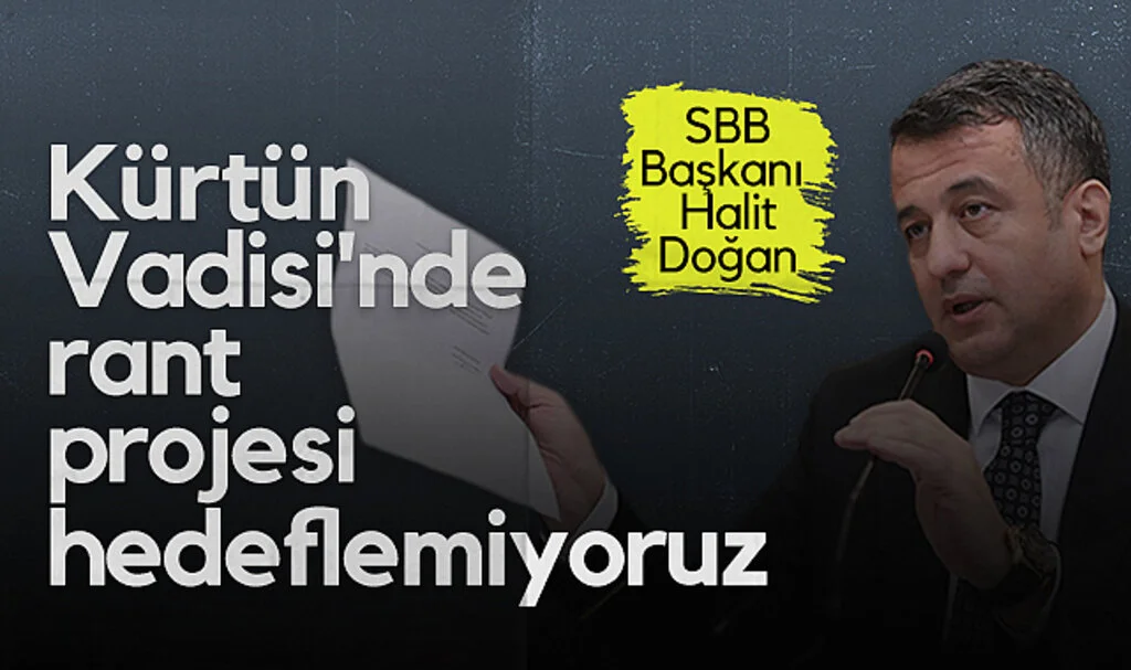 Samsun Büyükşehir Belediye Başkanı Halit Doğan: Kürtün Vadisi'nde Rant Projesi Hedeflemiyoruz