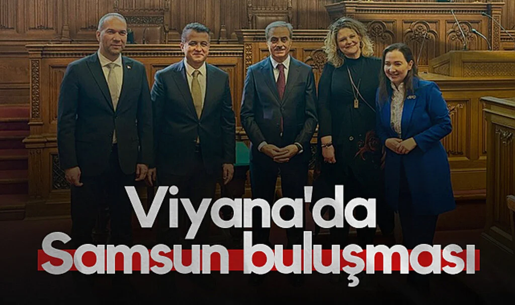 Samsun Büyükşehir Belediye Başkanı Halit Doğan Viyana'da Samsunlularla Buluştu