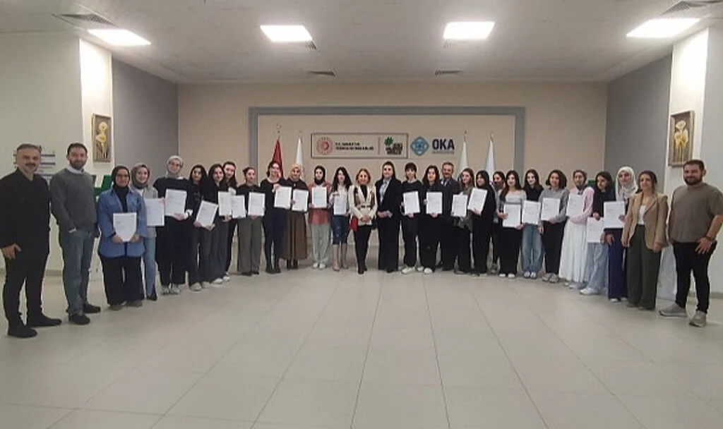 Samsun’da 25 Kadın Robot Operatörlüğü Sertifikası Aldı