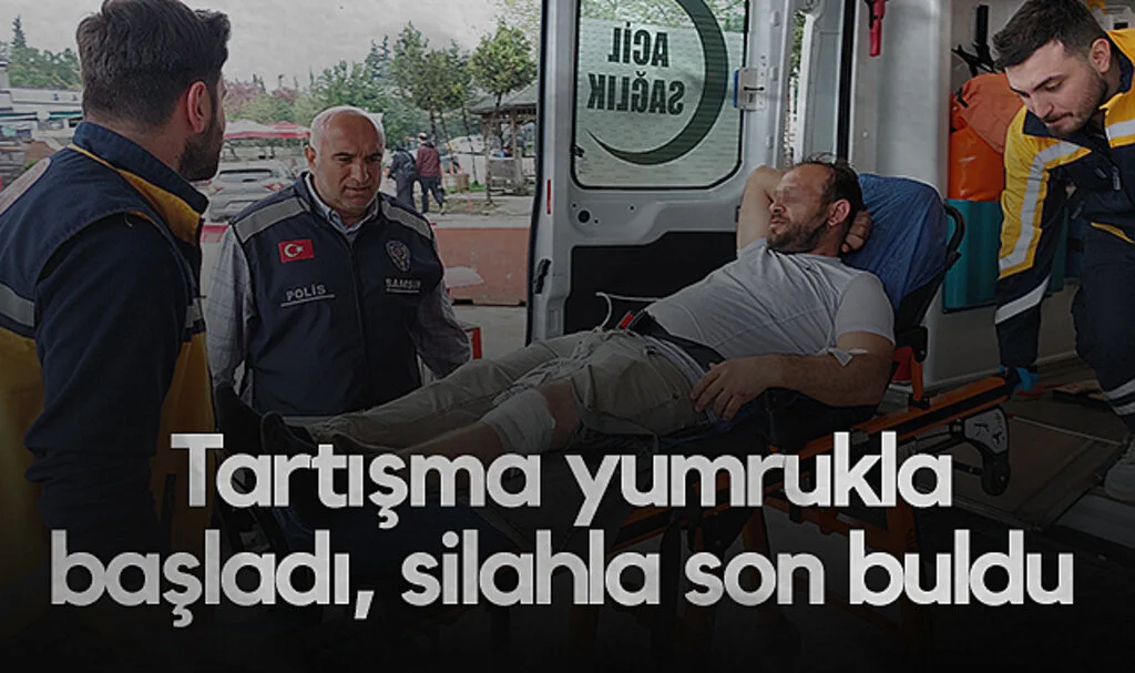 Samsun'da Amca Yeğeni İçin Hesap Sormaya Gitti Tabancayla Vuruldu