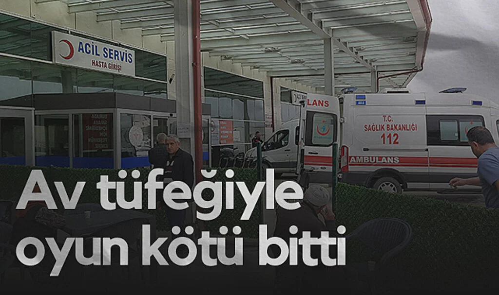 Samsun'da Av Tüfeğiyle Oyun Kötü Bitti