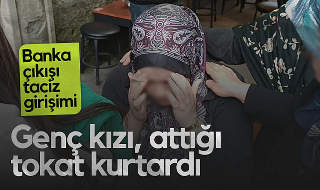 Samsun'da Banka Çıkışı Taciz Girişimi: Genç Kız Tokatla Karşılık Verdi