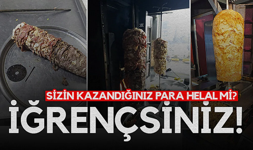 Samsun’da Döner Skandalı: Bayat Döneri Taze Etle Karıştırıp Satmışlar!