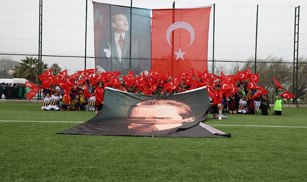 Samsun'da Geleceğin Yıldızları 23 Nisan’ı Sahada Kutladı