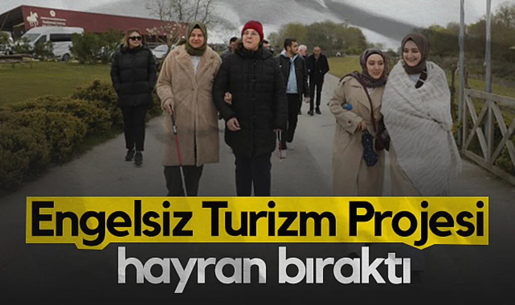 Samsun'da Görme Engelli Bireyler Kuş Cenneti'ni Gezdi