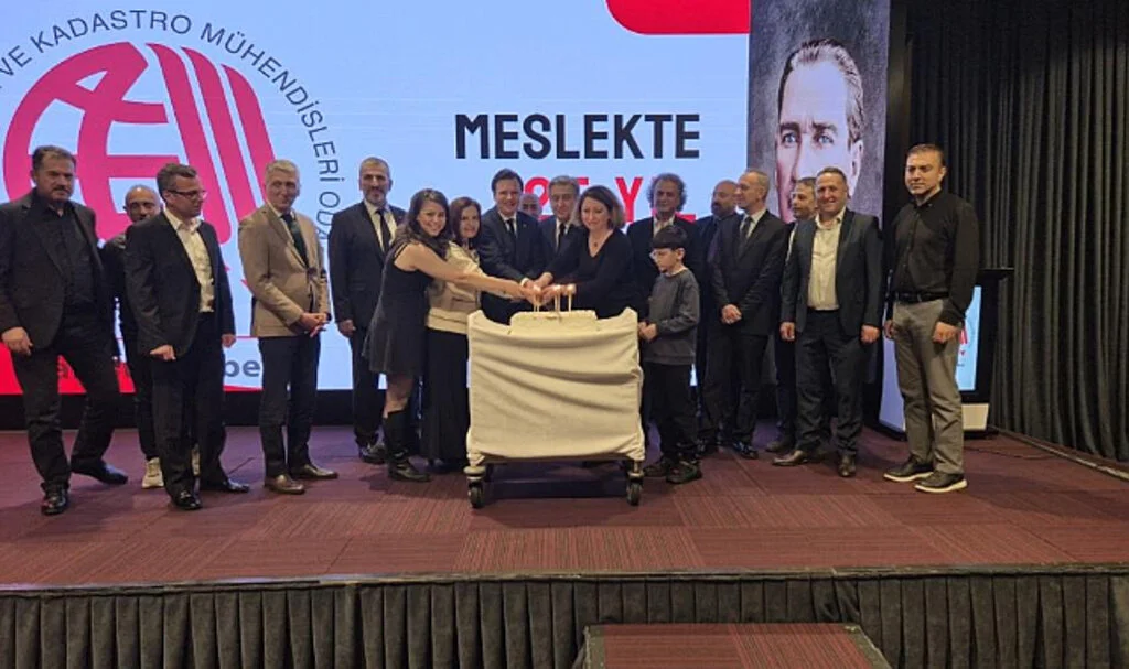 Samsun’da Harita Mühendislerine Teşekkür Gecesi