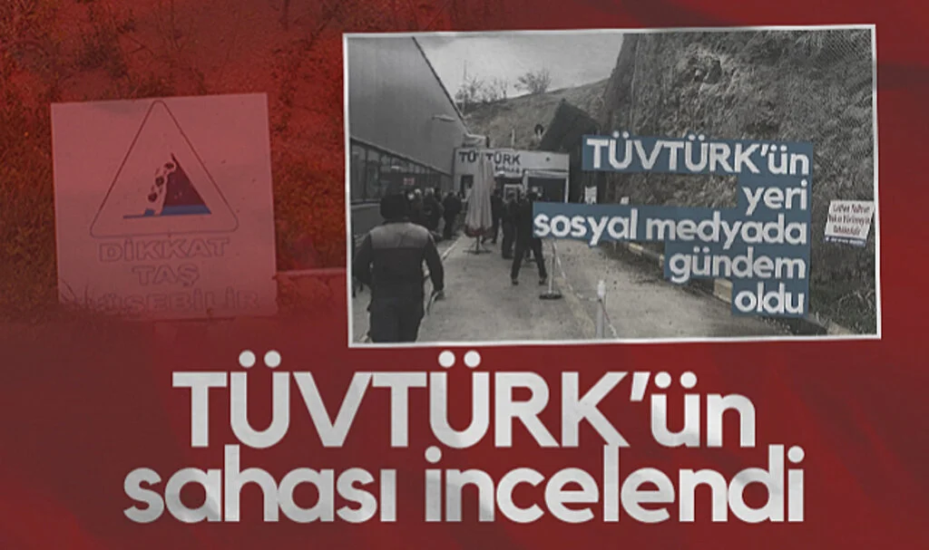 Samsun'da Heyelan Tartışmaları Sonrası TÜVTÜRK Sahası İncelendi 