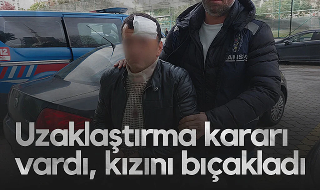Samsun’da Kızını Bıçaklayan Baba Tutuklandı