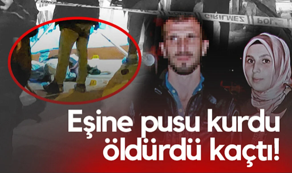 Samsun'da Koca Dehşeti! Eşine Pusu Kurdu Öldürdü Kaçtı...
