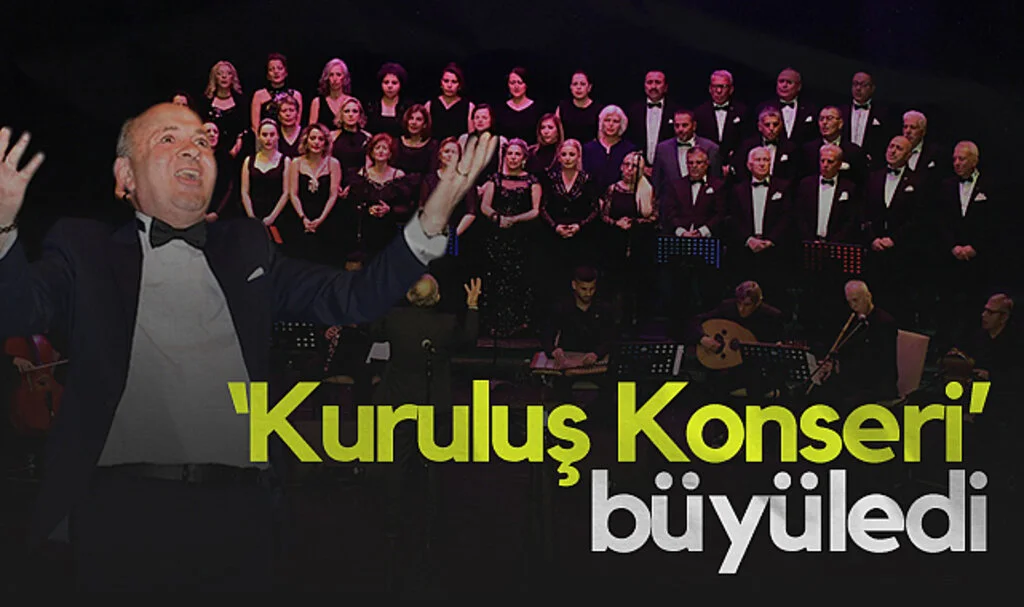 Samsun'da Kuruluş Konseri Ayakta Alkışlandı