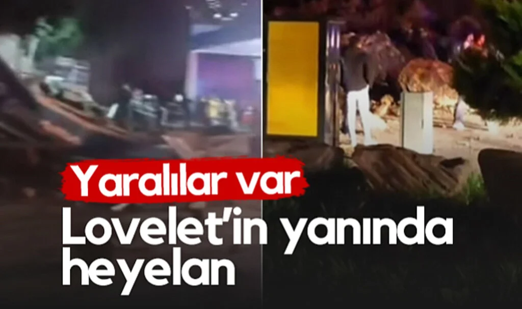 Samsun'da Lovelet'in Yanında Heyelan! Yaralılar Var...
