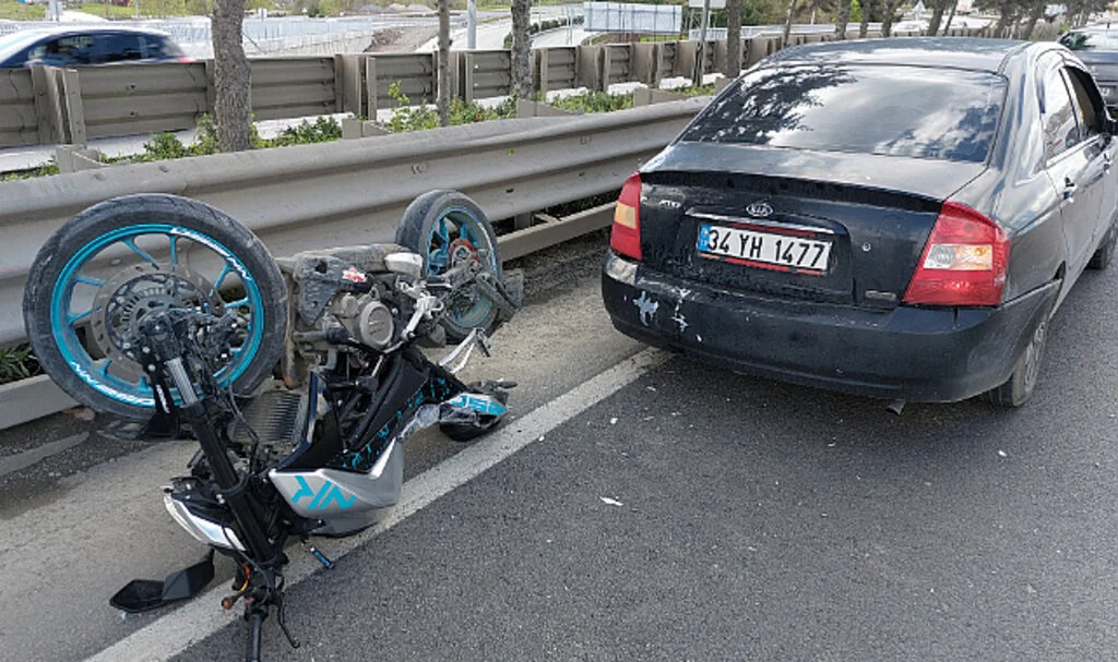 Samsun’da Motosiklet Kazası: 1 Kişi Yaralandı