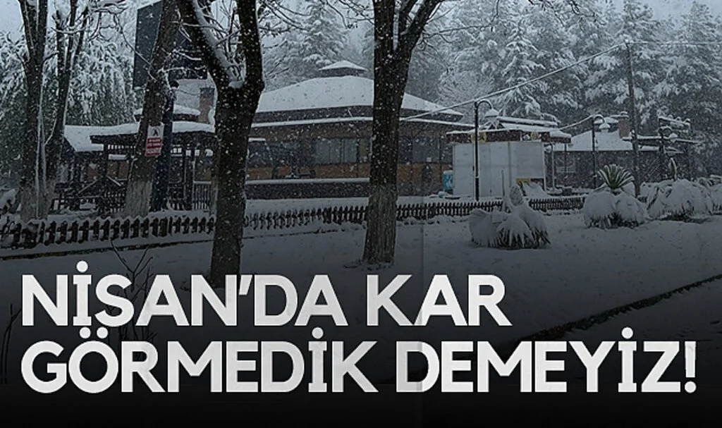 Samsun'da Nisan Ayında Kar Sürprizi: Ulaşım Aksadı, Okullar Tatil Edildi
