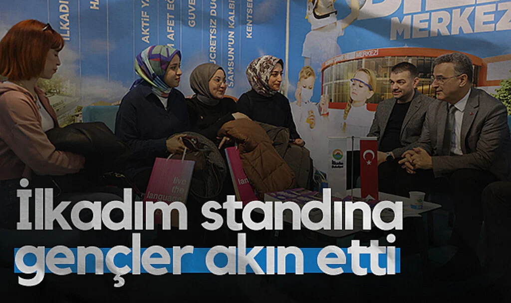 Samsun'da OKAF 2025’te İlkadım Standına Gençler Akın Etti