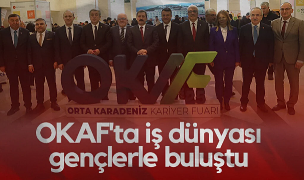 Samsun'da OKAF'ta İş Dünyası Gençlerle Buluştu