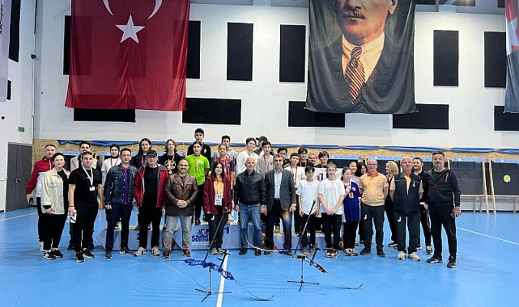  Samsun’da Okçuluk Heyecanı: Şampiyonlar Sahneye Çıktı