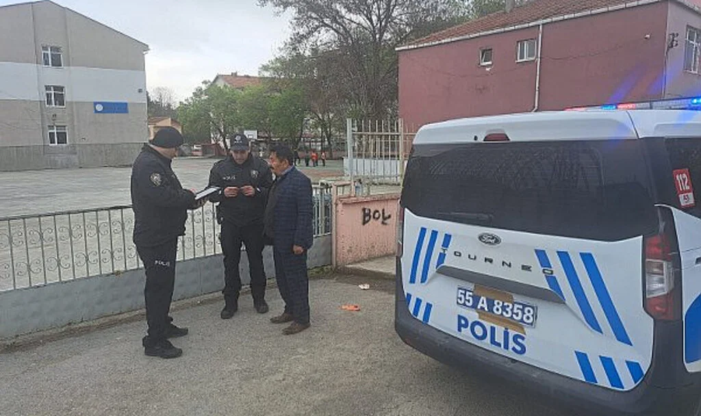 Samsun’da Okul Çevrelerinde Güvenlik Denetimi: 1.376 Kişi Sorgulandı