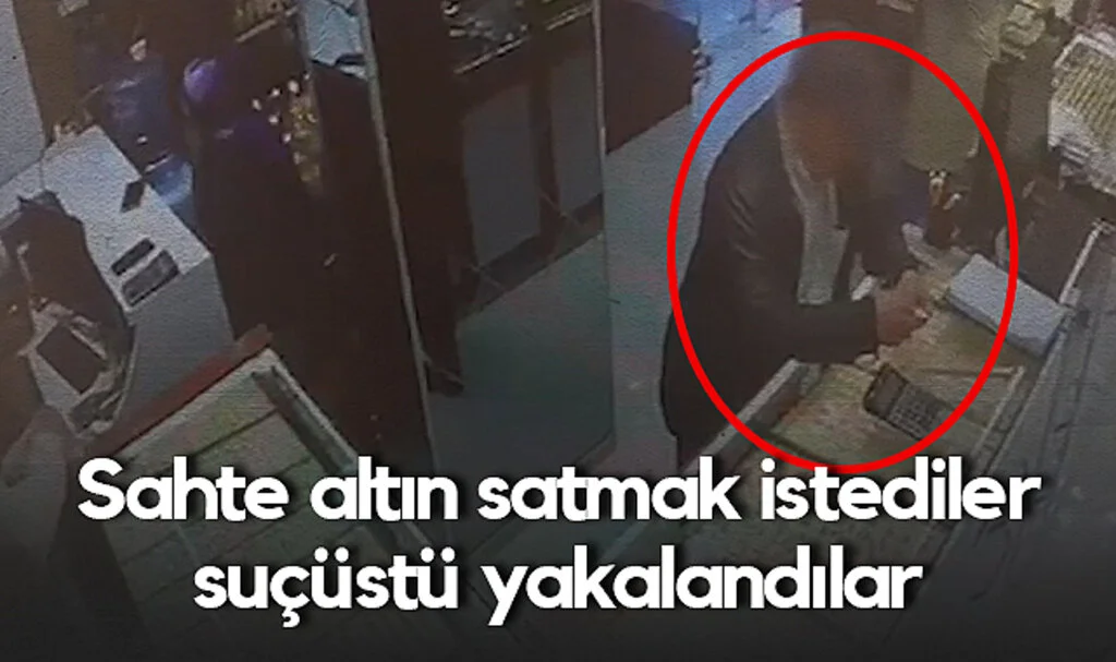 Samsun'da Sahte Altın Satmaya Çalışanlar Yakalandı