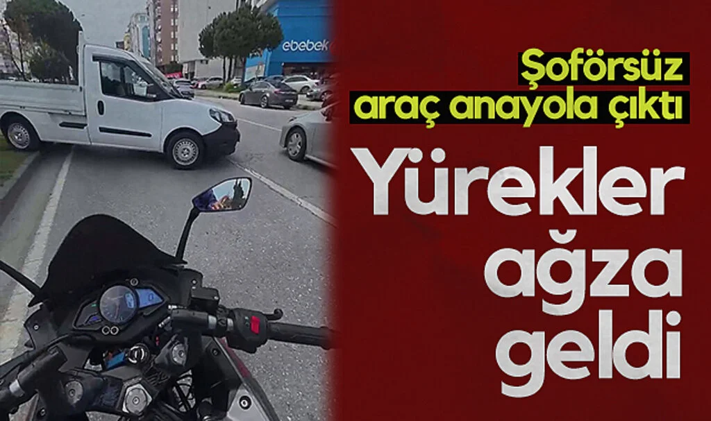 Samsun'da Şoförsüz Araç Anayola Çıktı: Yürekler Ağza Geldi