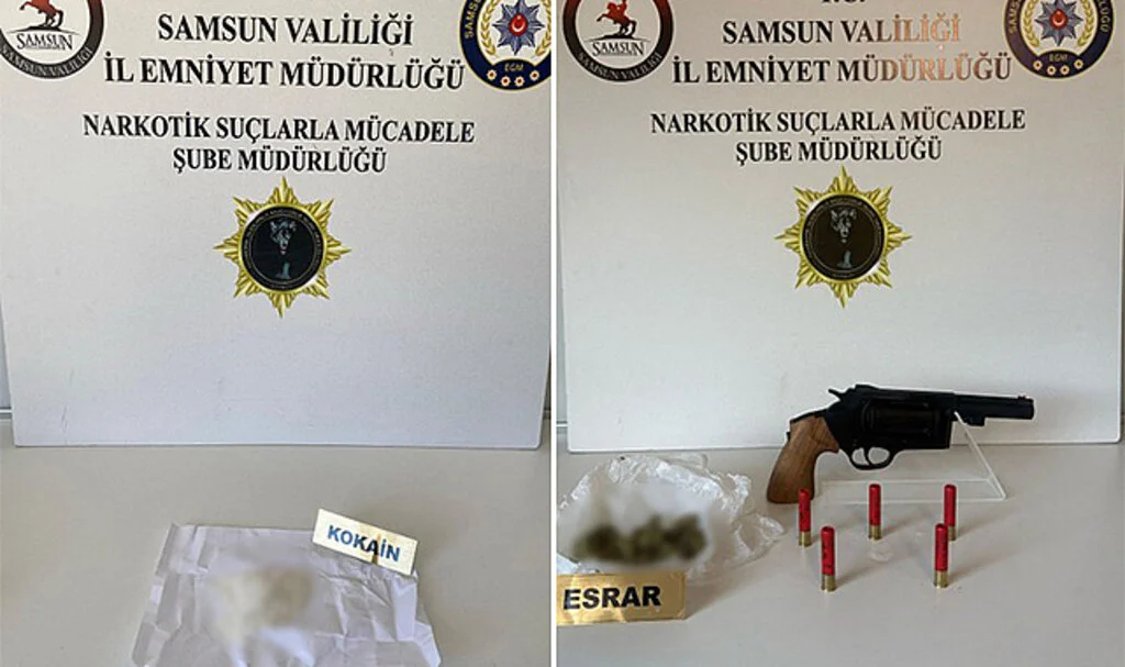 Samsun’da Uyuşturucu Tacirlerine Şafak Operasyonu