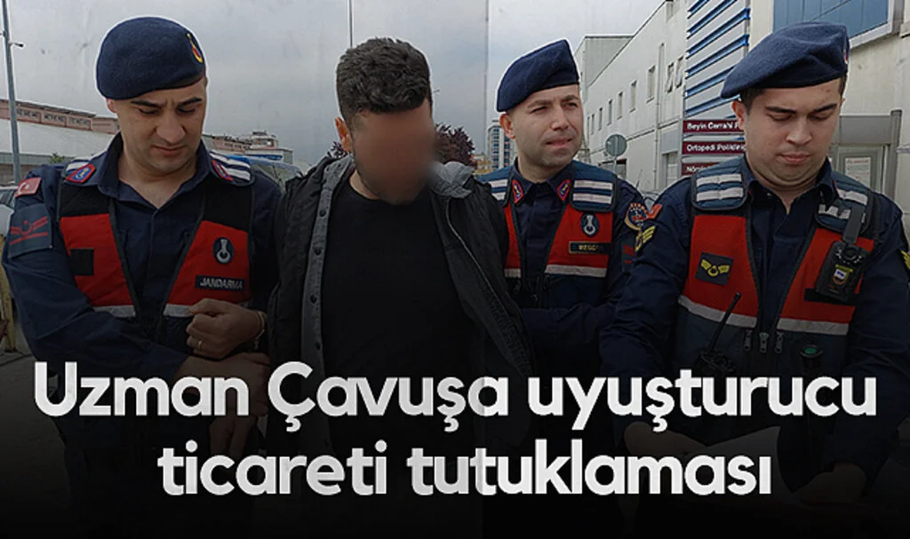 Samsun'da Uzman Çavuşa Uyuşturucu Ticareti Tutuklaması
