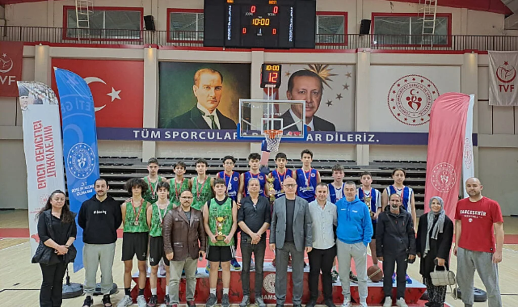 Samsun’da Yıldız Erkeklerde Basketbol Heyecanı Sona Erdi