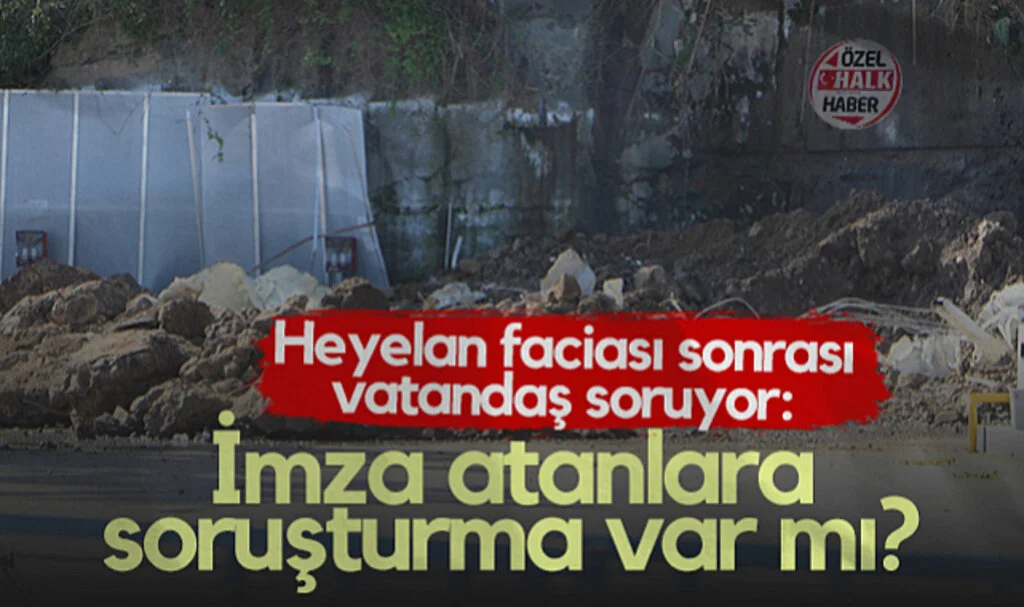 Samsun'daki Heyelan Faciası Sonrası Vatandaş Soruyor: İmza Atanlara Soruşturma Var mı?
