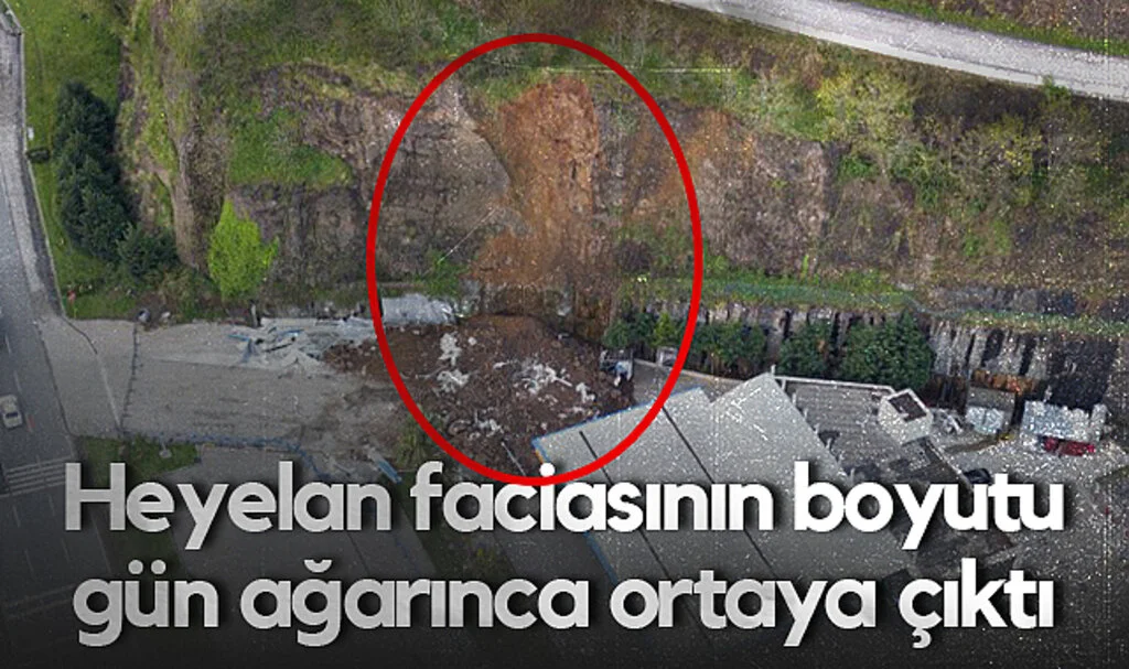 Samsun'daki Heyelan Felaketinin Boyutu Gün Ağarınca Belli Oldu