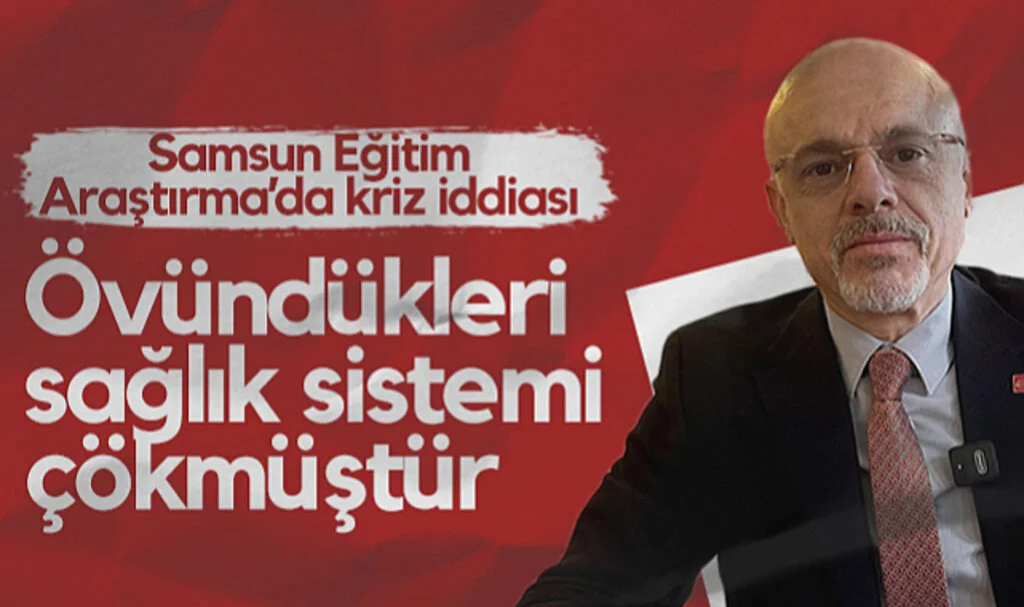 Samsun Eğitim Araştırma'da Kriz İddiası! CHP'li Mehmet Özdağ: Övündükleri Sağlık Sistemi Çökmüştür